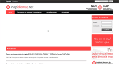 Desktop Screenshot of inapidiomas.net